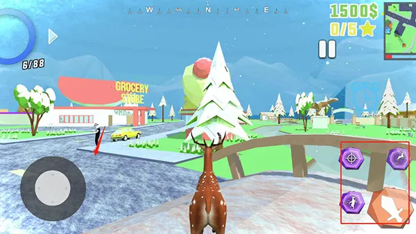 城市鹿哥模拟器(鹿哥破坏冒险) 城市鹿哥模拟器(鹿哥破坏冒险)