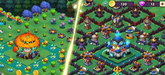 豆豆的村庄(植物塔防游戏) 豆豆的村庄(植物塔防游戏)