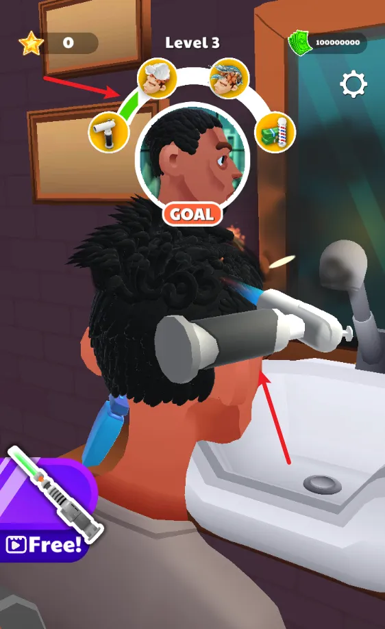 理发大师3d(理发模拟游戏) 理发大师3d(理发模拟游戏)