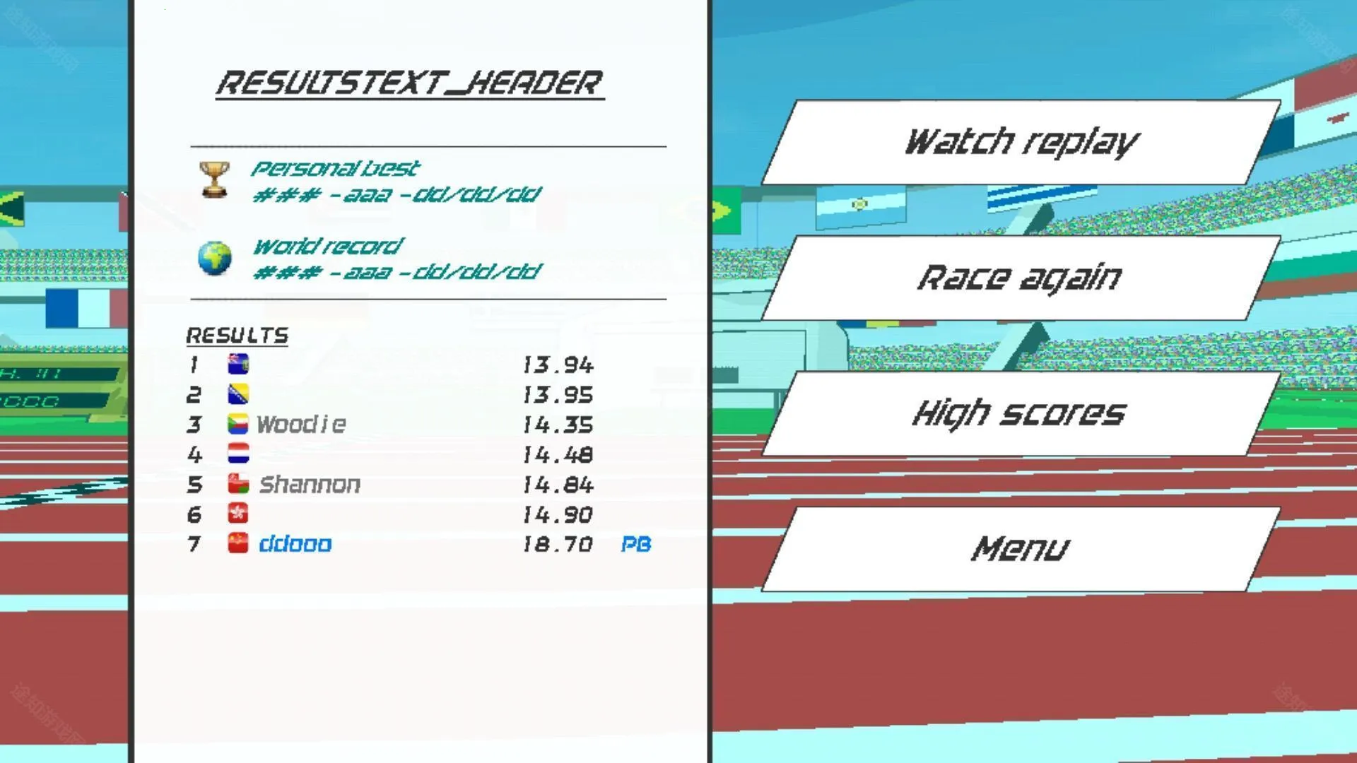速度之星(田径竞技游戏) 速度之星(田径竞技游戏)