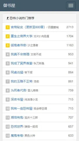 新御书屋(免费小说阅读) 新御书屋(免费小说阅读)