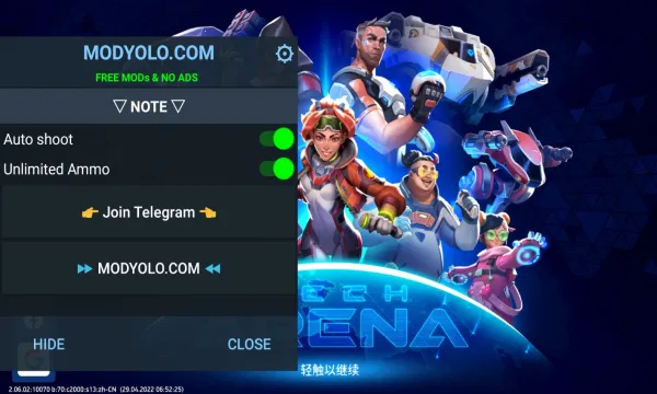 机甲竞技场内置菜单 机甲竞技场内置菜单