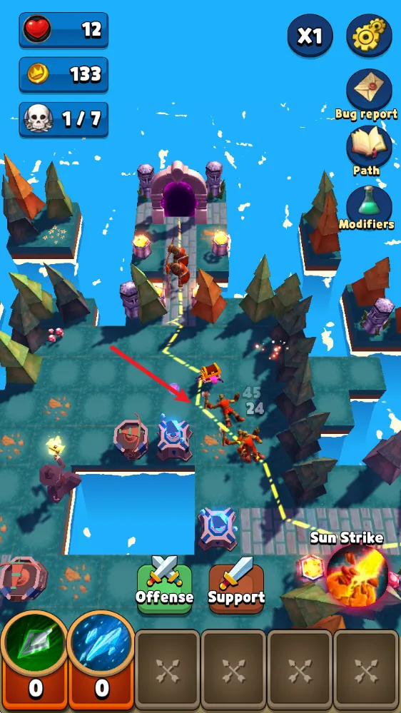 迷宫塔防(奇幻塔防游戏)