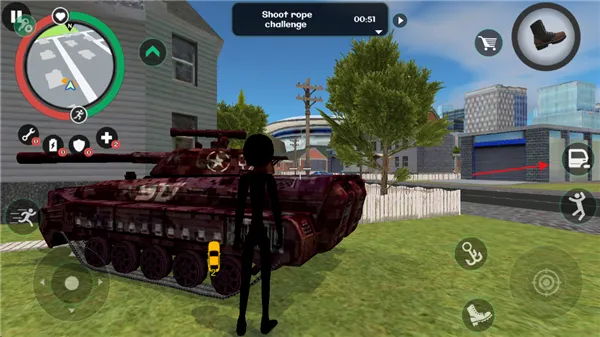 火柴人绳索英雄2破解版 火柴人绳索英雄2破解版