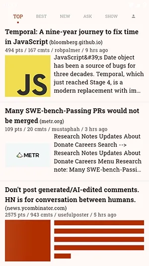 Hacki(技术资讯客户端) Hacki(技术资讯客户端)