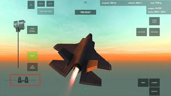 喷气式战斗机模拟器 喷气式战斗机模拟器