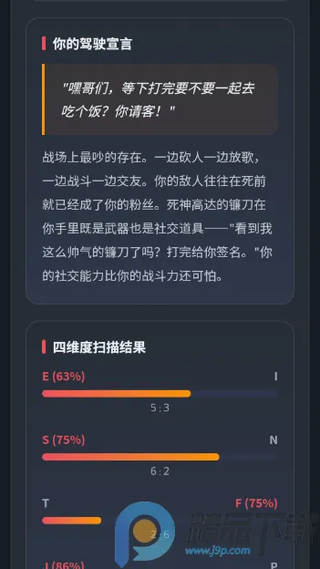 机动战士高达驾驶员抽象人格测试 机动战士高达驾驶员抽象人格测试