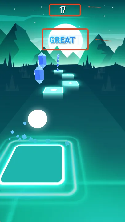 Tiles Hop(节奏弹球游戏)