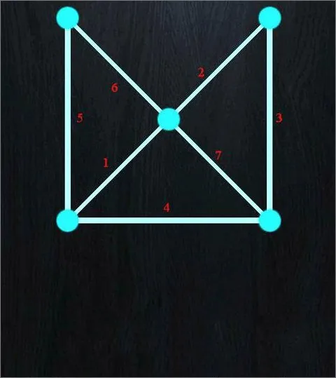 一笔画(一笔画小游戏) 一笔画(一笔画小游戏)